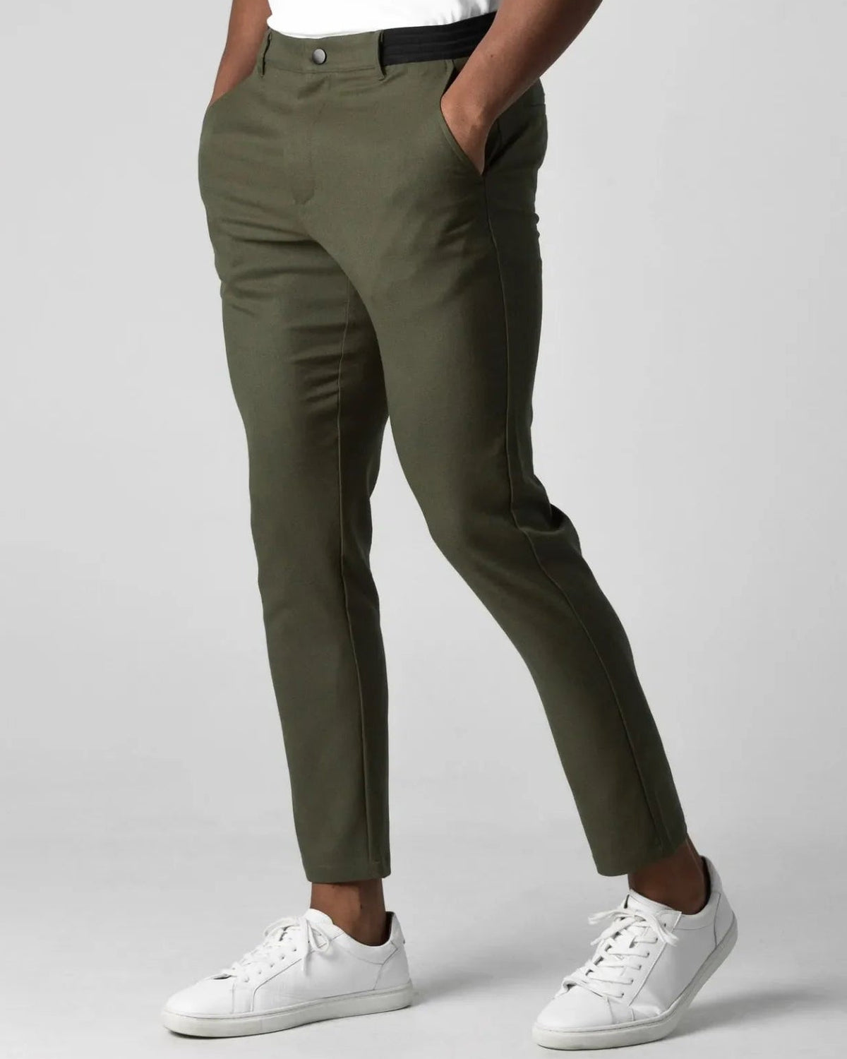 Lucca Pantaloni Chino Elasticizzat