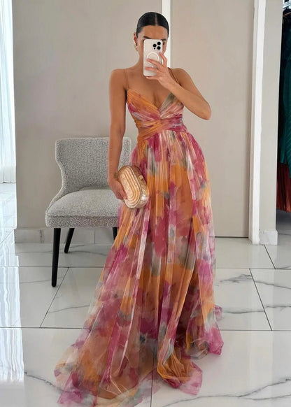 Lauren Vestido Largo Floral
