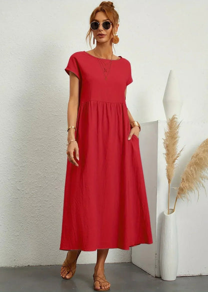 Gabriella Vestido Midi Fluido