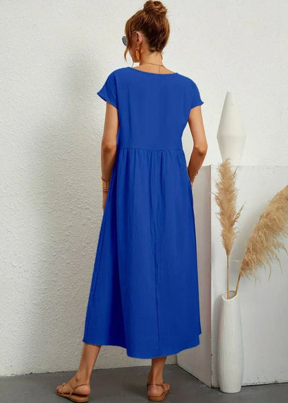 Gabriella Vestido Midi Fluido