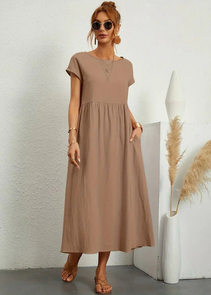 Gabriella Vestido Midi Fluido