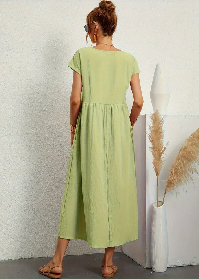 Gabriella Vestido Midi Fluido