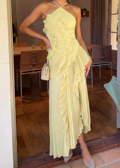 Butterfly Vestido Plisado
