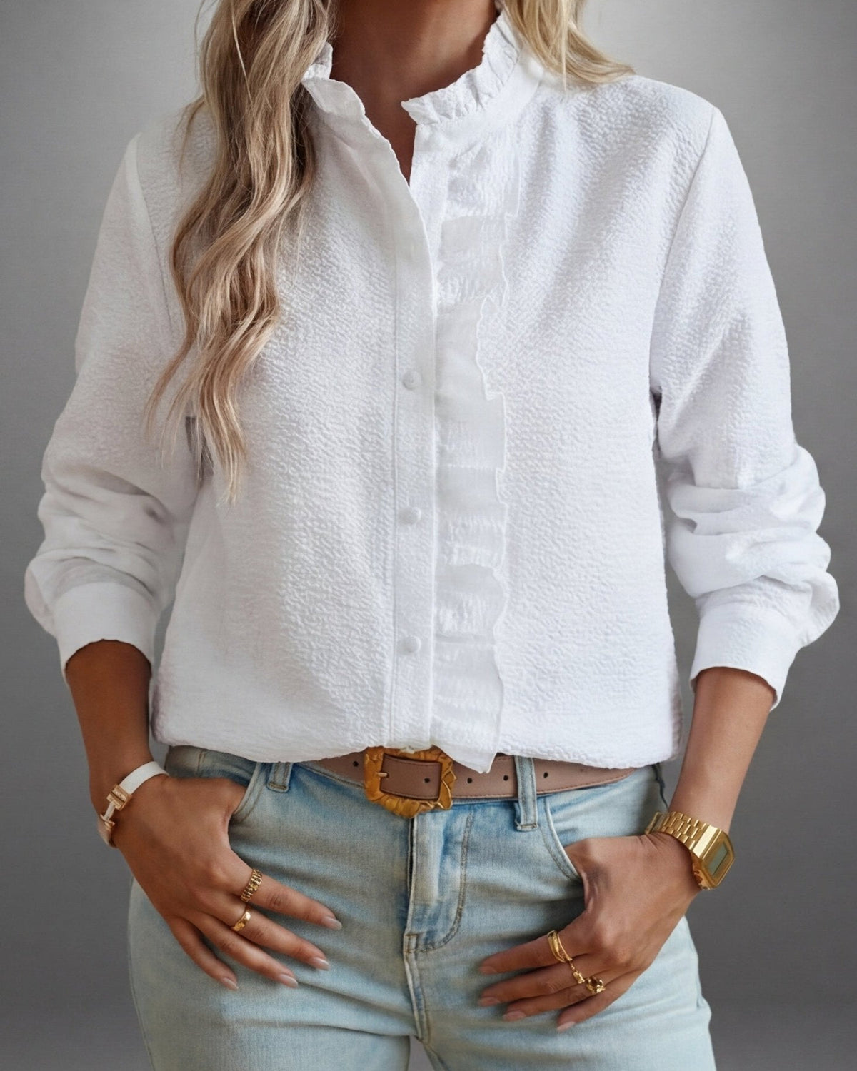 Claire Camicia Volant