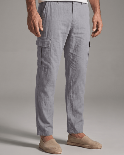André Pantaloni Cargo Lino