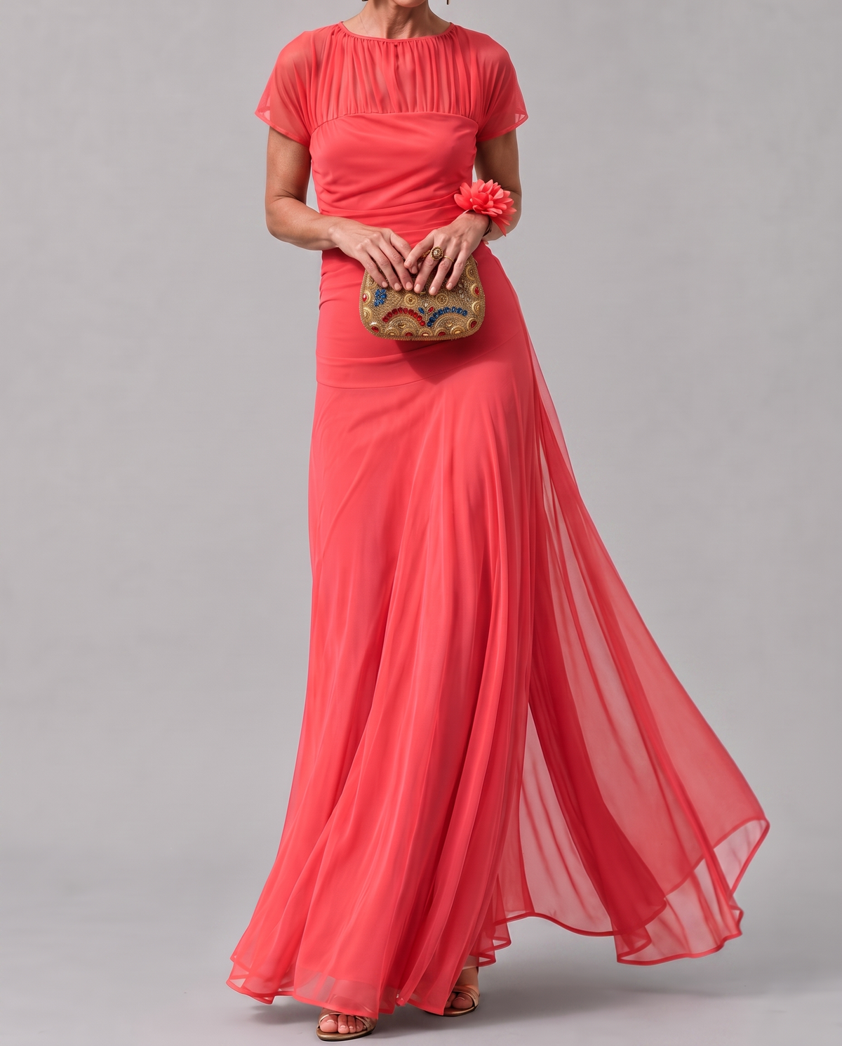 Laura Abito In Chiffon