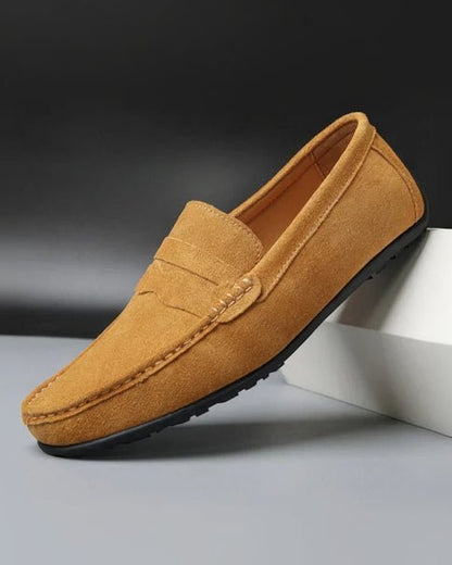 Bruno Mocassini Retro Camoscio